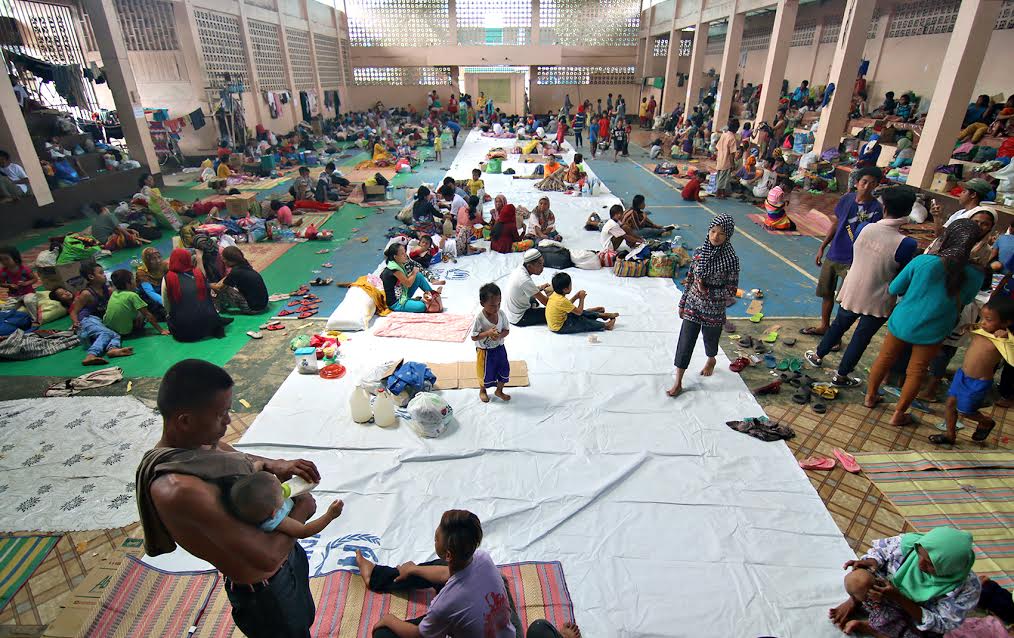 Marawi bakwits sprawled at evac center