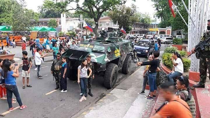 Martial law selfies in Davao
