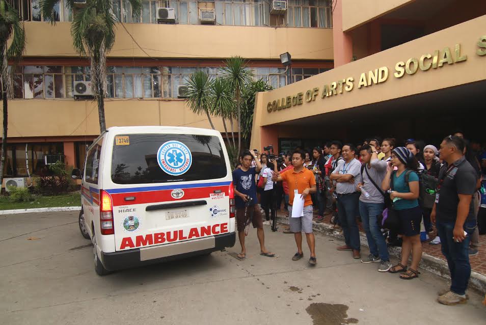 Ambulance for Marawi students to Agusan del Norte