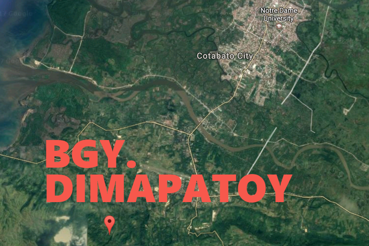 Map Dimapatoy Cotabato