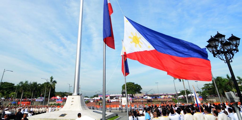 Independence Day flag raising Rizal Park