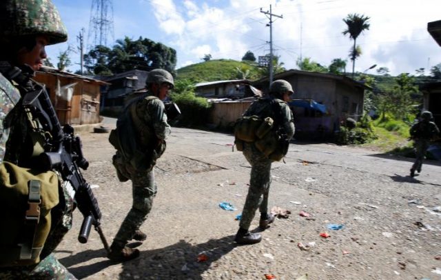 Marines in Marawi City