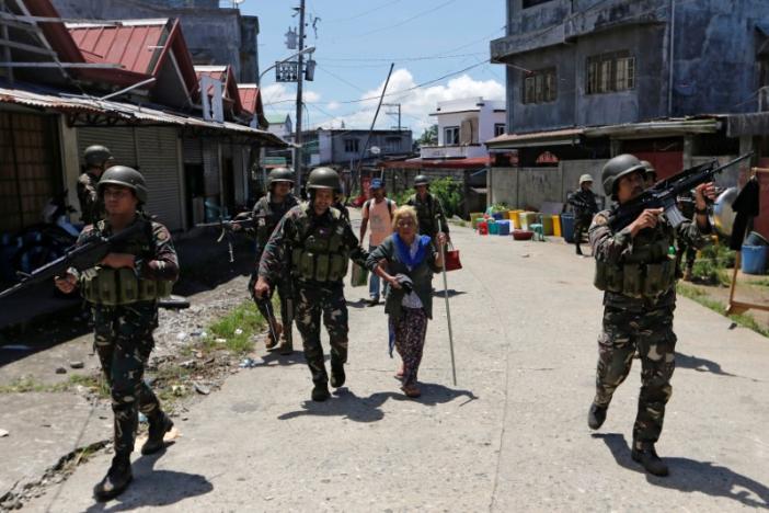 Marawi woman rescued