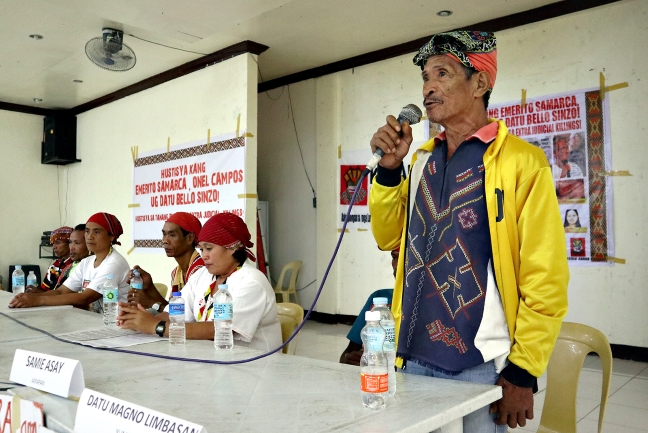 Datu Magno Limbasan, lumad leader Caraga