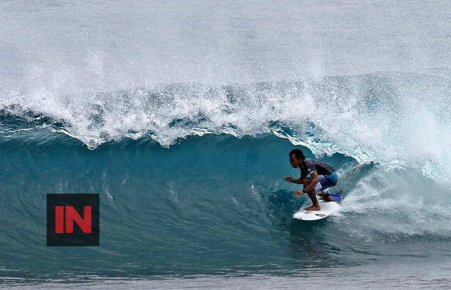 Indon surfer, Cloud 9 Siargao