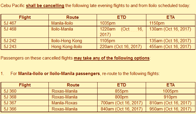 CEB_Iloilo_flights_rerouting_Oct15_announcement