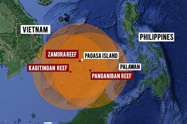 Palawan in West Philippine Sea