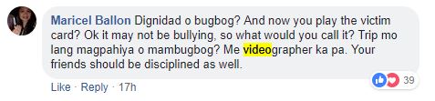Comment 2 for Ateneo bullying incident follow-up