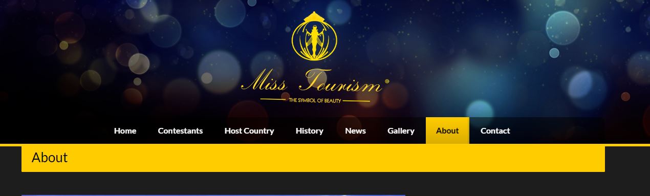Miss Tourism Website