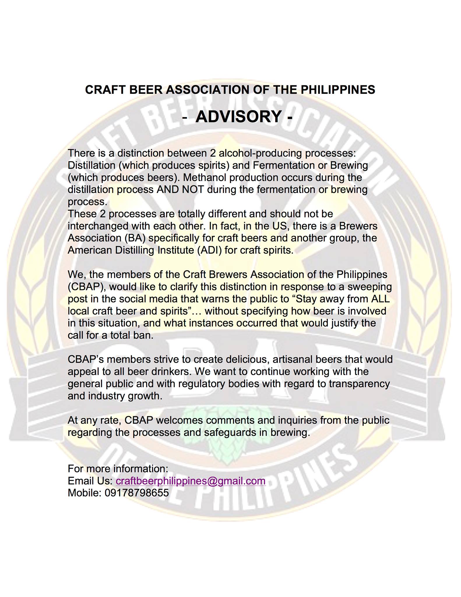 Craft Beer Association of the Philippines