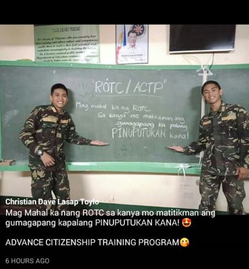 ROTC cadets