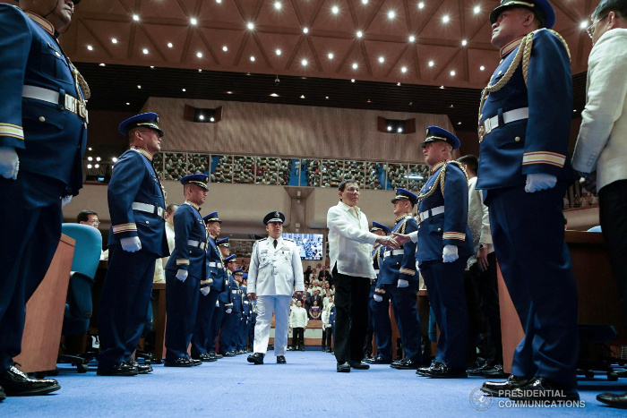 Duterte's 2019 SONA entrance