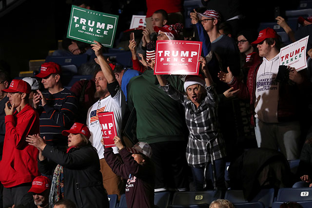 Supporters of Trump