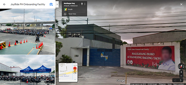 JoyRide headquarters along Marcos highway