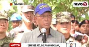 Defense Sec Delfin Lorenza on Pagasa Islang, Spratlys