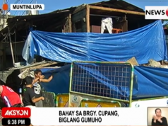 collapsed house Cupang Muntinlupa
