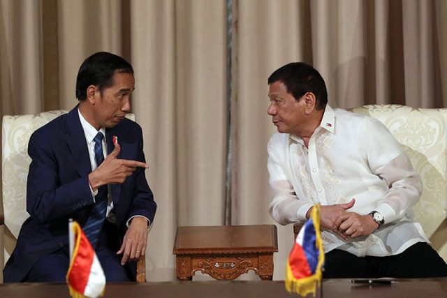 Widodo Duterte seated