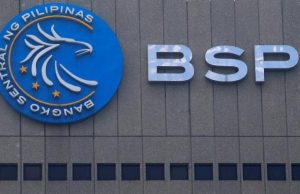 Bangko Sentral logo facade