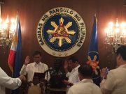 DENR Roy Cimatu takes oath