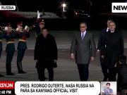 Rodrigo Duterte arrival Russia