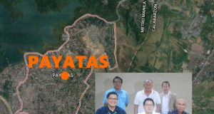GoogleMap Payatas with QC officials inset