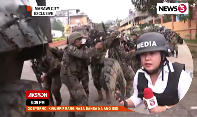 Maye Imson Marawi war zone