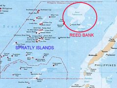 Philippines says China vessel conducting ‘illegal’ research near gas-rich Reed bank Map Reed Bank