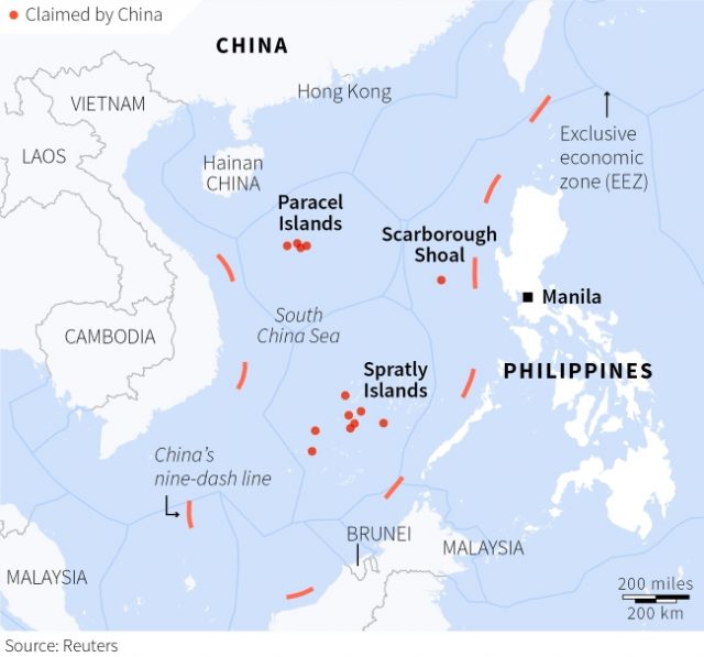 REUTERS South China Sea infograph