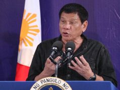 Ridrigo Duterte speaks