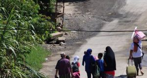 Marawi residents evacuation
