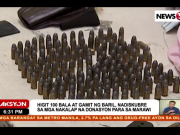 WATCH | Bullets and gun accessories discovered in donated aid bound for Marawi Ammo among relief goods Marawi