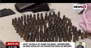 Ammo among relief goods Marawi