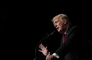 Donald Trump speaking