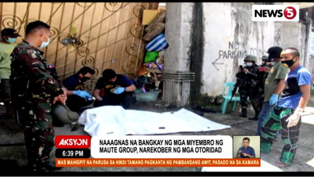 cadaver Marawi