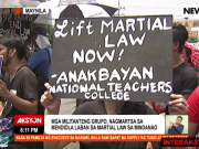 Mendiola protest Mindanao martial law