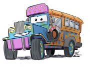 LOOK | Exclusive art for PH ‘Cars-ifies’ the iconic jeepney