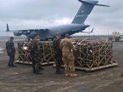 US military aid arrives at Clark; 2nd batch for this year Clark transfer US military assistance