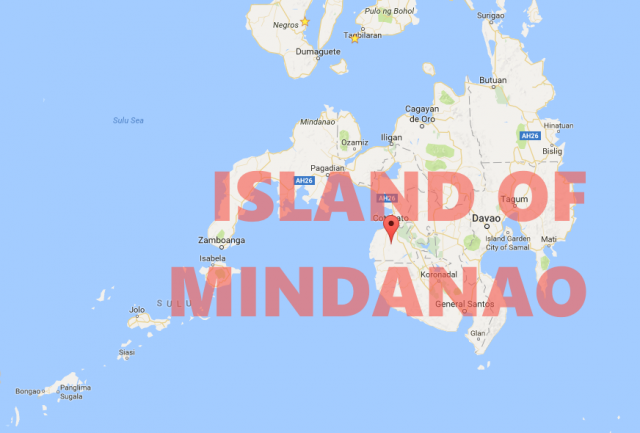 Mindanao general map