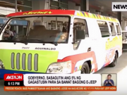 Model modern jeepney