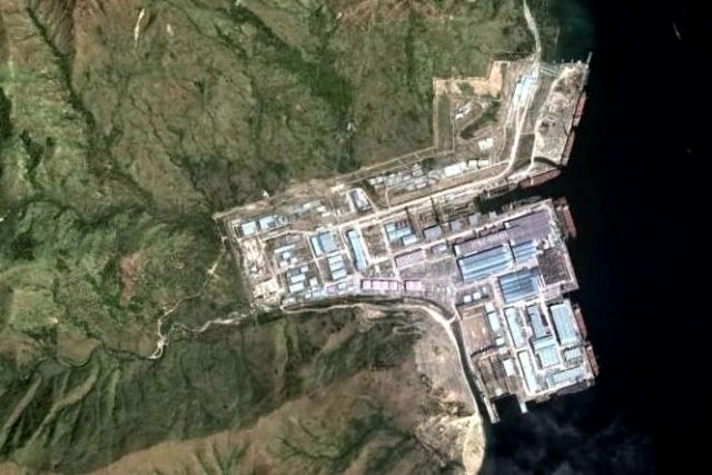 Hanjin facility Subic aerial view
