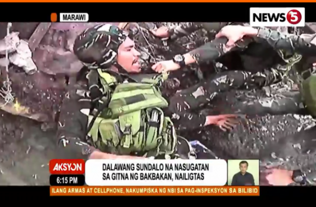 Marawi combat rescue