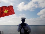 China urges halt to oil drilling in disputed South China Sea
