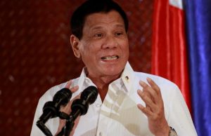 Reuters file photo of President Rodrigo Duterte