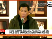 WATCH | Mananagot: Duterte says cops implicated in Kian brutality will be prosecuted, jailed Duterte open to prosecuting rogue cops
