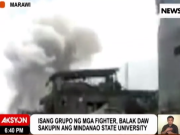 WATCH | Military checks reports of fresh Maute infiltration to retake MSU Marawi scene of fighting