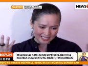 Lawyer: Though estranged, Bautista couple shared same space, giving wife access Patricia Paz Bautista