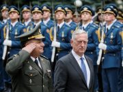 U.S. defense chief raises possibility of arms for Ukraine