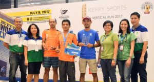 Winners Vertical Run Manila 2017