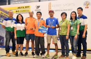 Winners Vertical Run Manila 2017
