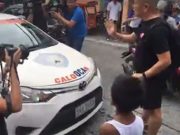 Fr. Robert Reyes, Kian’s friends run to Caloocan police station to demand justice